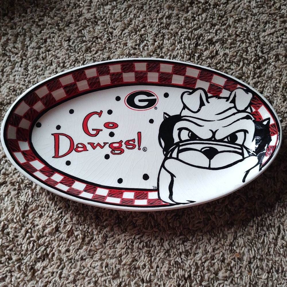 Georgia Bulldogs  Bowl - Red and Black